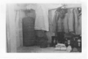 Image of Arctic gear displayed with bedroll and foot locker