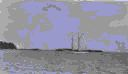 Image of SACHEM sailing into Tenant's Harbor