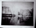 Image of Glacier face, ice floes, reflections  