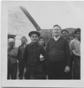 Image of Joe Rich and Father Sears [Cyr], the Catholic missionary