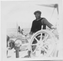 Image of Reginald Wilcox at the wheel