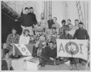 Image of Members of the 1950 expedition on the BLUE DOLPHIN