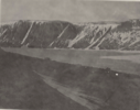 Image of Foulke Fiord at midnight