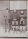 Image of Boy and two girls in traditional West Greenland garb