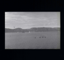 Image of Four kayakers   [b&w]