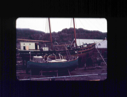 Image of Schooner and fishing boat at dock