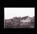 Image of Three West Greenland houses  [b&w]