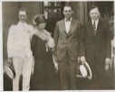 Image of Mrs. Richard E. Byrd and sons, Richard, Thomas and Harry