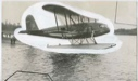 Image of One of Richard E. Byrd's planes used in the Antarctic  [image altered]