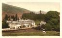 Image of Royal Hotel. Cows and sheep grazing in foreground