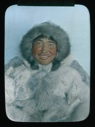 Image of Inuit man in furs. Portrait