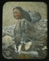 Image of Ah-ka-king-wa with baby in her hood
