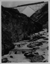 Image of [Train on] bridge across Dead Horse Gulch. Yukon River Circle Tour