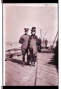 Image of Couple standing on deck