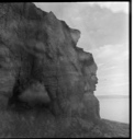 Image of Unusual rock formation "Woman in profile"