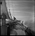 Image of Splash by BOWDOIN's bow, coming out of Thule