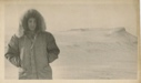 Image of Harold Grundy in parka (postcard)