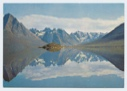Image of Mountains and reflection, Greenland (postcard)