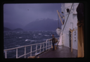 Image of Ship deck and choppy waters