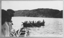 Image of Oomiak [umiak] - woman's boat at Holsteinsborg [Sisimiut]