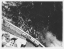 Image of [Looking dowm from mast. MacMillan on deck]