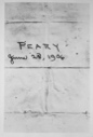 Image of Peary Record, June 28, 1906 found by Crocker Land Expedition