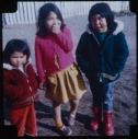 Image of Three Eskimo [Inuit] girls
