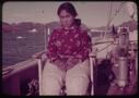 Image of Eskimo [Inuk] girl, aboard (Inatdliaq Miteq]