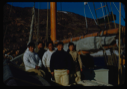 Image of Five Eskimo [Inuit] men aboard