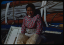 Image of Eskimo [Inuk] woman aboard