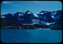 Image of Fishing station, hills and glacier