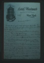 Image of "Letter from Miriam as a child to ""Uncle Dan"""