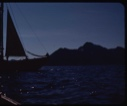 Image of "Bowdoin's bow, sail up"
