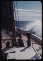 Image of Spray over starboard
