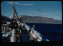 Image of Coastal mountains over the bow