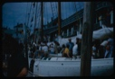 Image of Crowd aboard Bowdoin, tied up