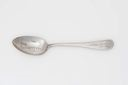 Image of Dessert spoon from SS ROOSEVELT silver service 