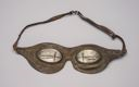 Image of Snow goggles, leather and metal