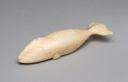 Image of Ivory bowhead whale carving